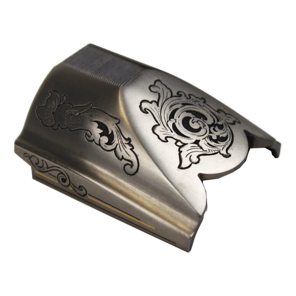 K-80 Top Latch, Nitride, Vintage Scroll