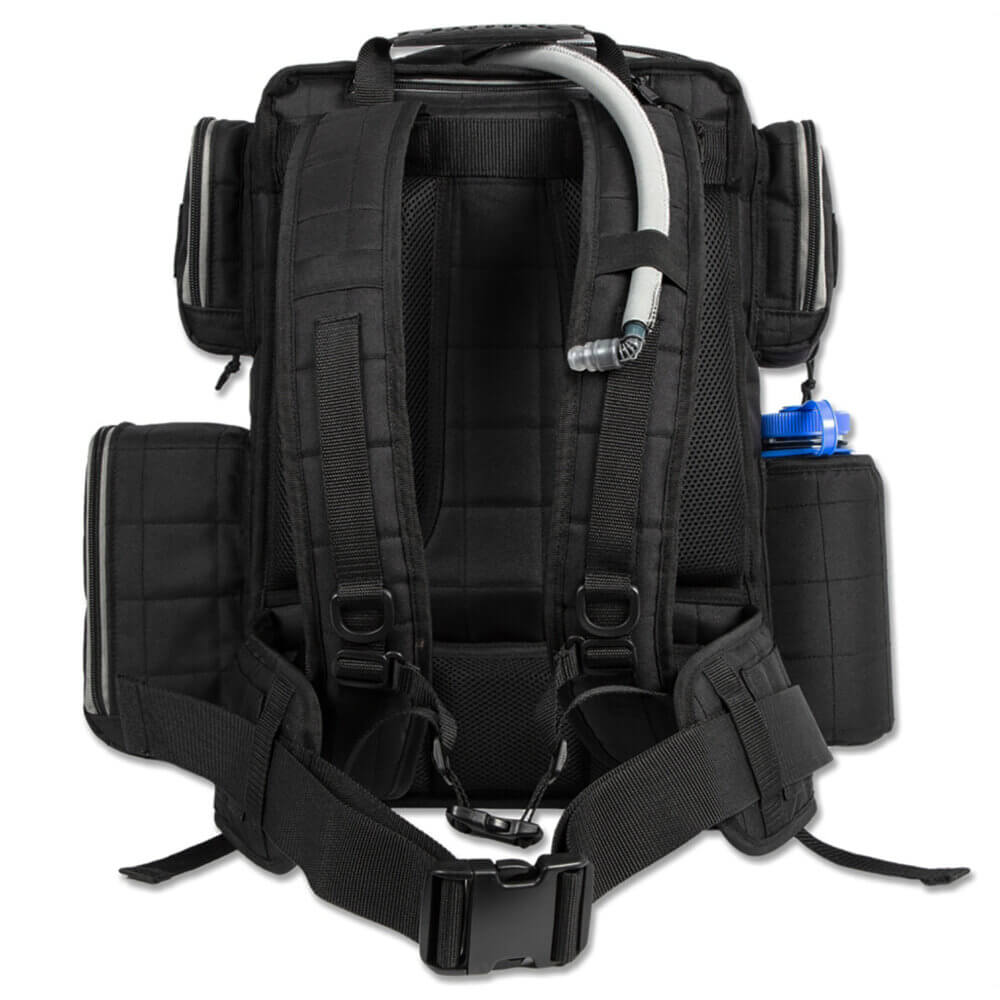 Deluxe Competition Range Backpack by Wild Hare, Black