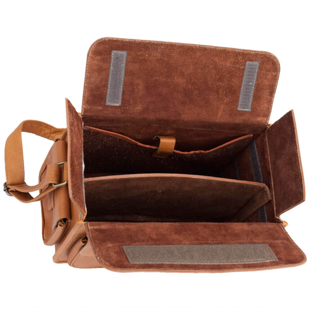 Leather Range Bag by Wild Hare, Two Colors