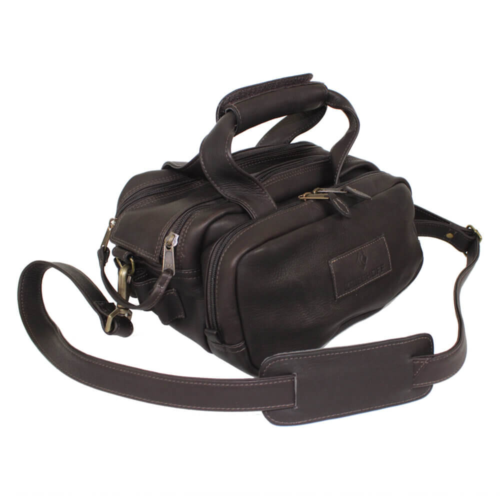 Leather 6 Box Carrier by Wild Hare, Two Colors