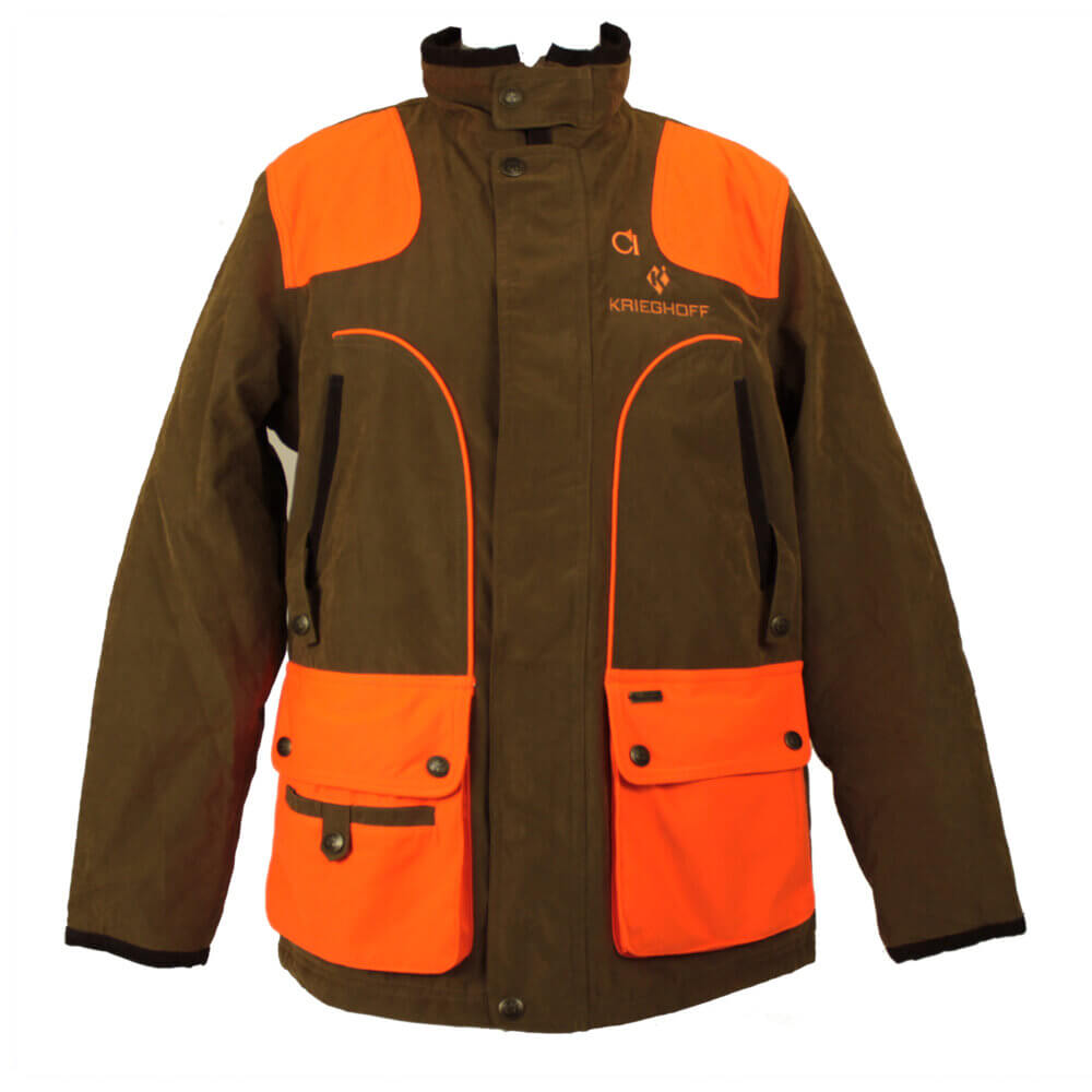“Charles” Hunting Jacket by Club Interchasse, Brown/Orange