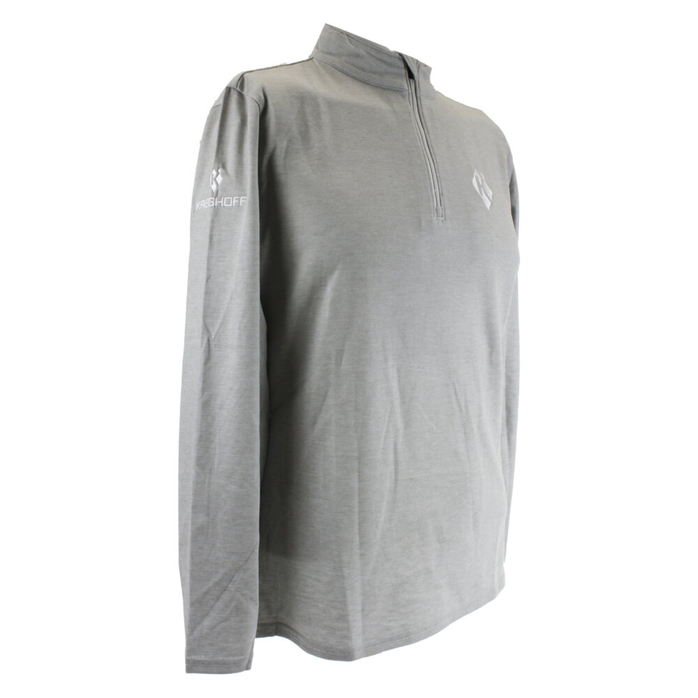 “Matthews” Ladies’ 1/2 Zip Jacket, Grey