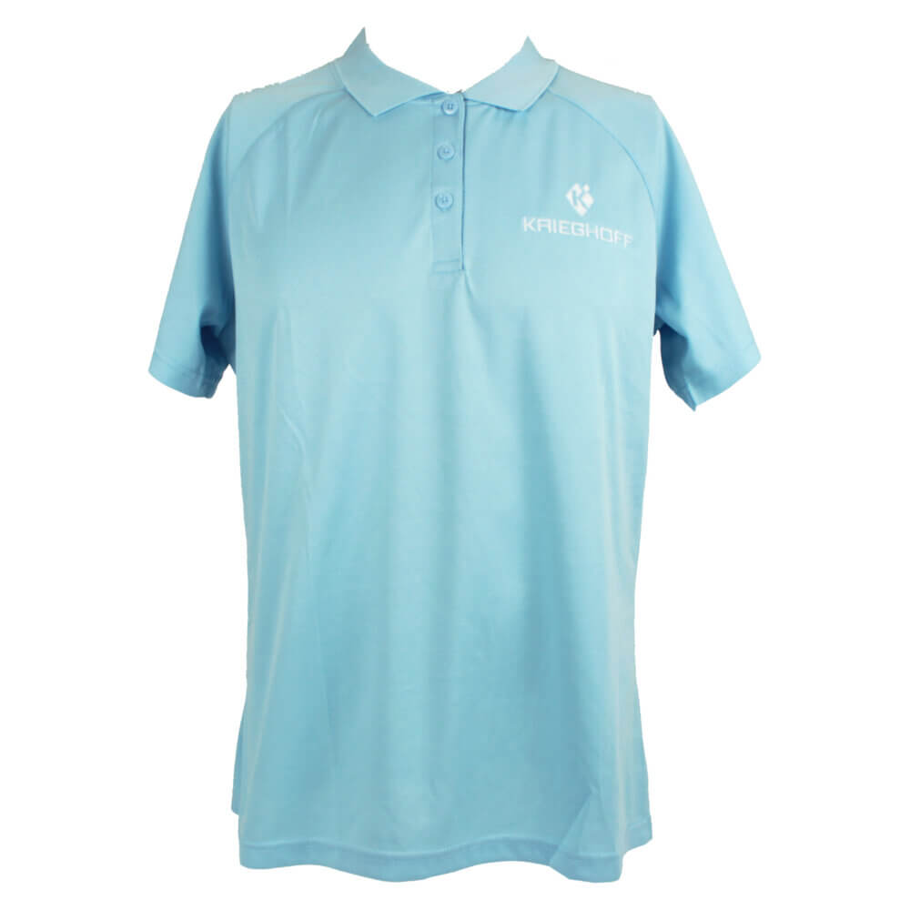 Krieghoff Ladies’ Performance Polo Shirt by Reebok, Light Blue