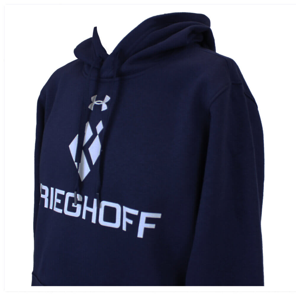 Under Armour Hooded Sweatshirt, Navy Blue
