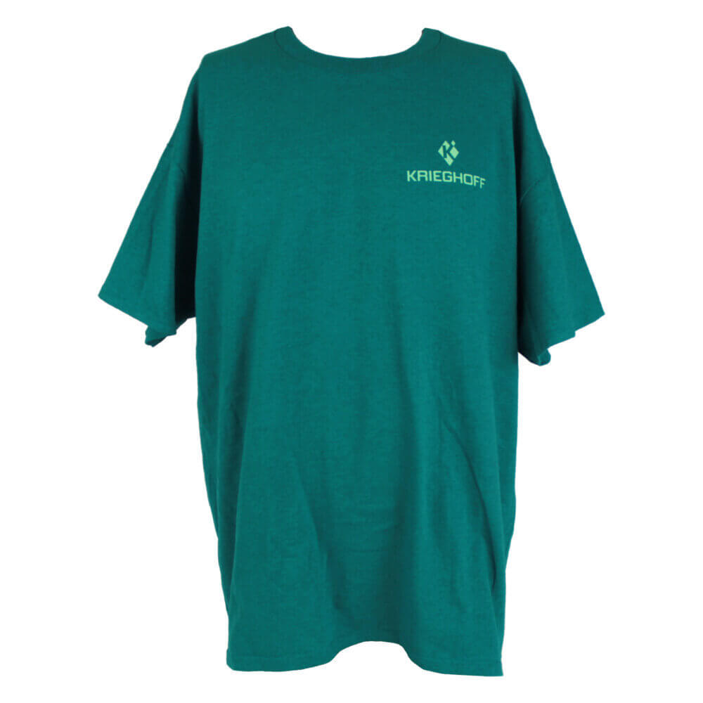 T-Shirt “Smoked Peppers”, Jade Green