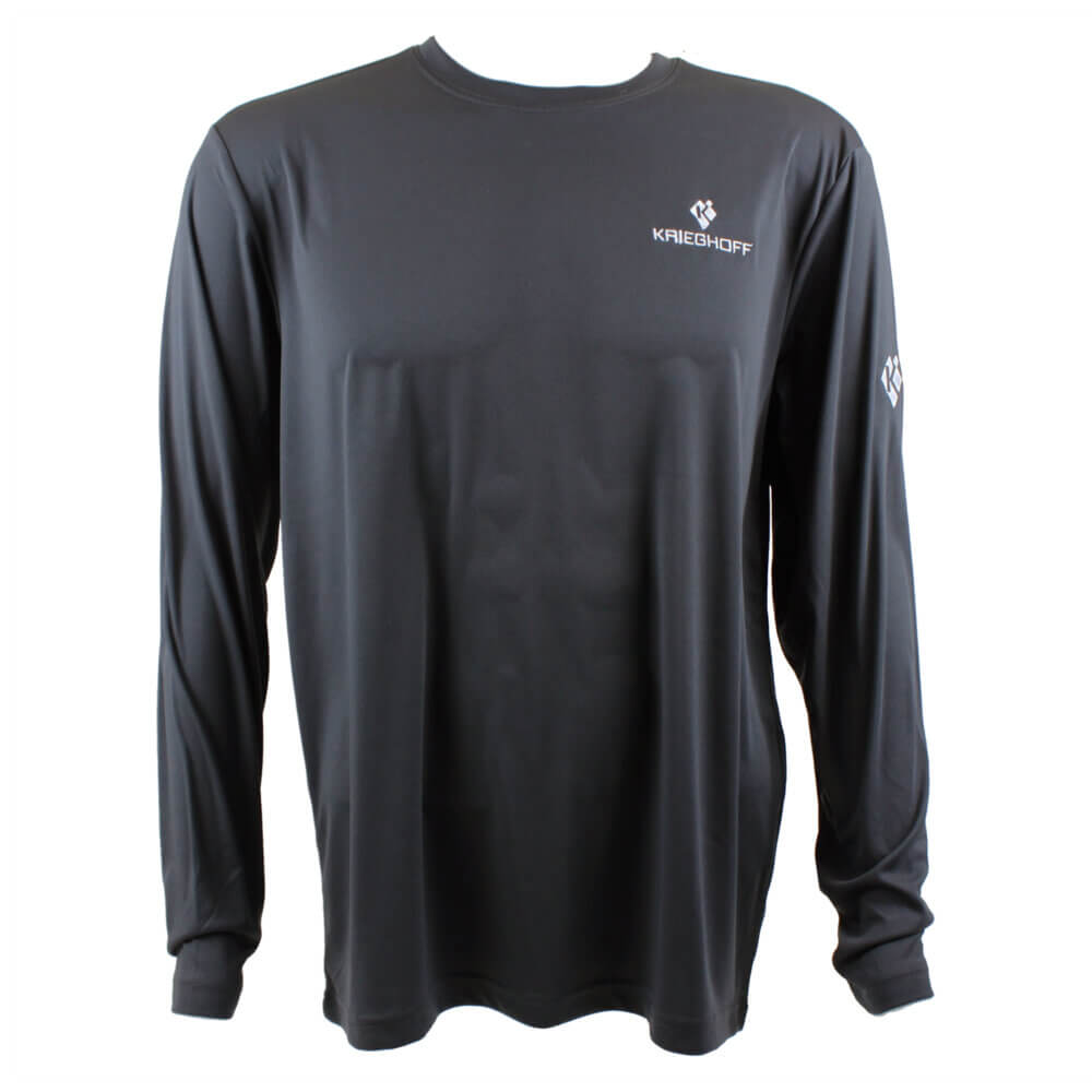 Long Sleeve Performance T-Shirt, Grey – 4XLT Only